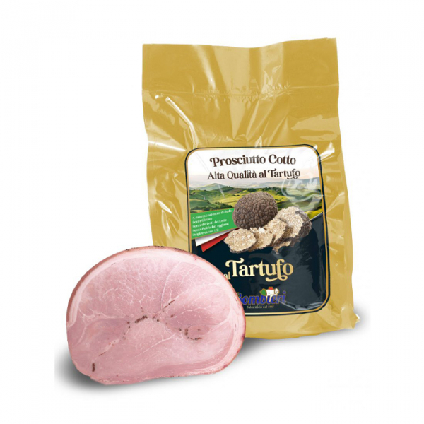 Jamón cocido con trufa