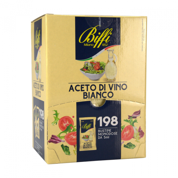Aceto di vino bianco monodose