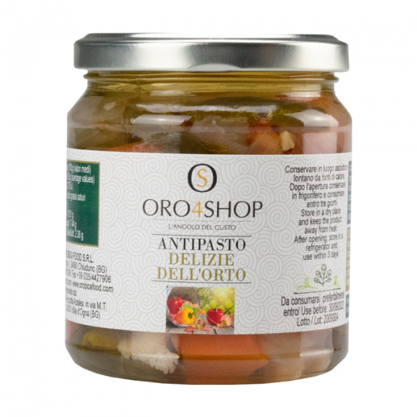 Antipasto delizie dell'orto