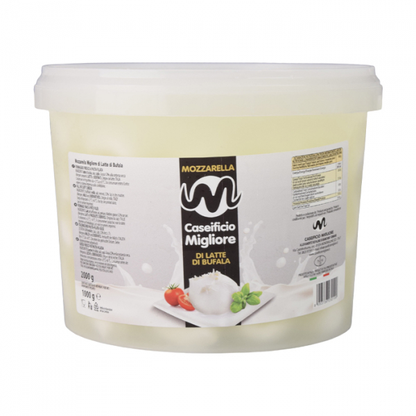 Buffalo mozzarella tartina