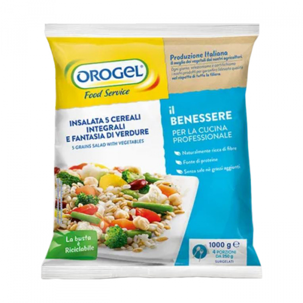 Ensalada de 5 cereales y verduras