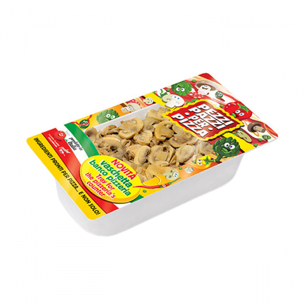 Champignons trufados escurridos