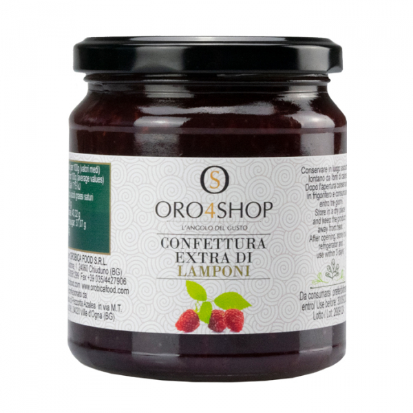 Extra raspberries jam