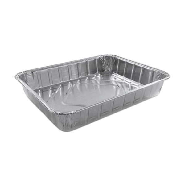 Aluminium container without lid cm.26x32