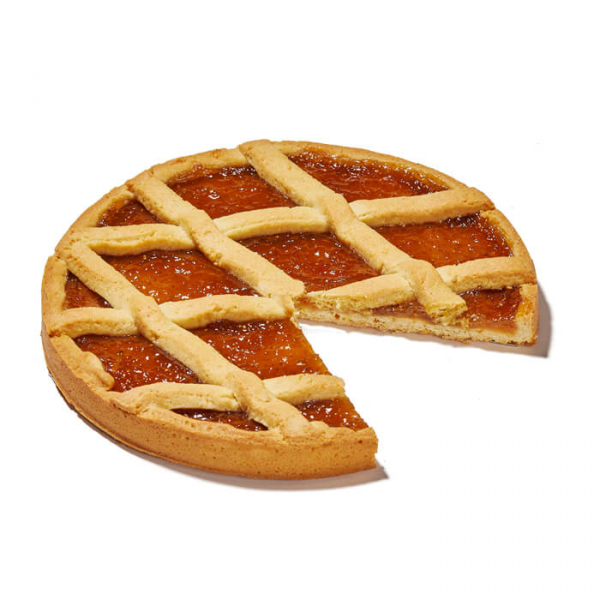 Crostata con confettura extra di albicocche perfetta per ogni momento della giornata