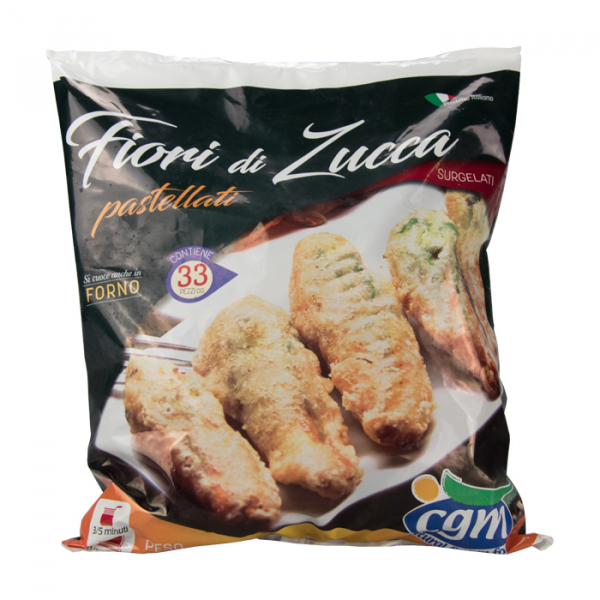 Battered pumpkin flowers