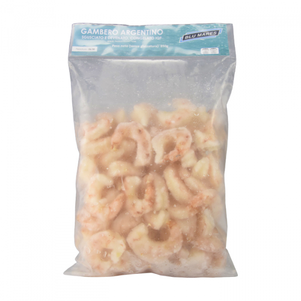 Camarones argentinos sin cáscara