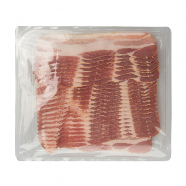 Bacon fumé en tranches