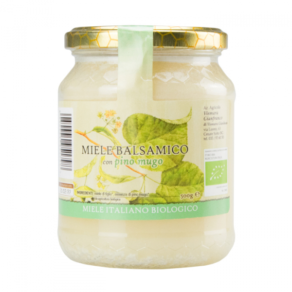 Miel balsámica con pino mugo