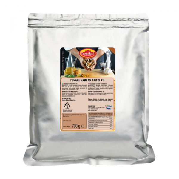 Champiñones Nameko fritos en aceite