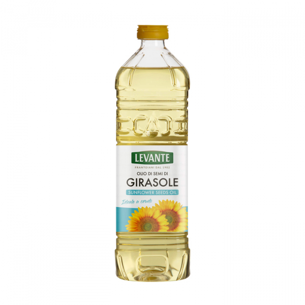 Bottled sunflower seed oil