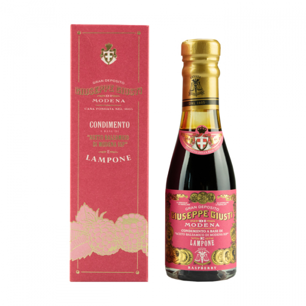 Dressing of balsamic vinegar of Modena PGI with raspberry