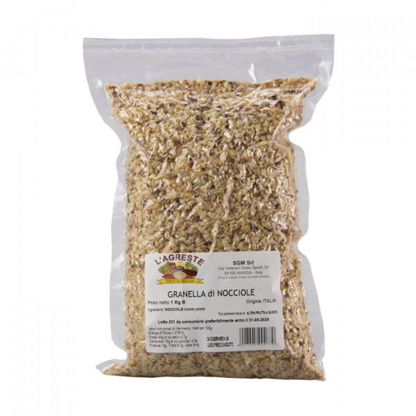 Roasted shelled hazelnuts