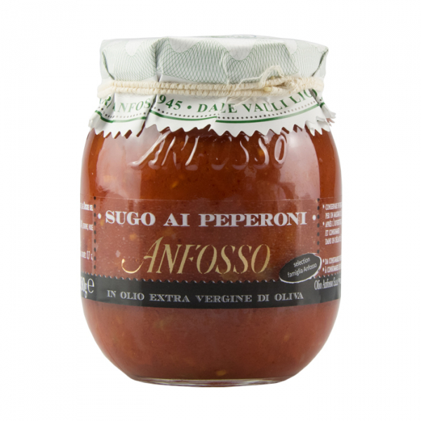 Bell pepper sauce in evo oil