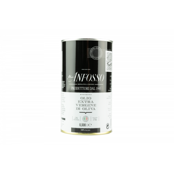 Italian extra virgin olive oil in can