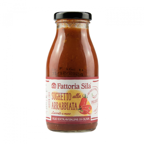 Arrabbiata sauce in evo oil