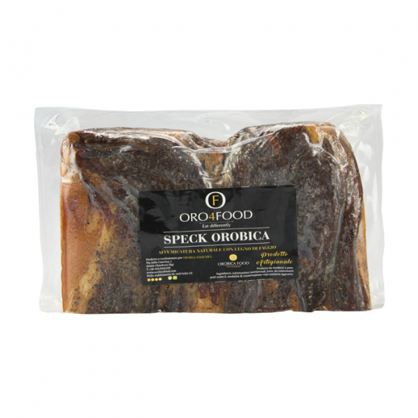 Half vacuum-packed speck