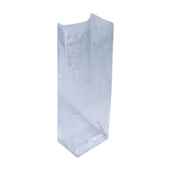 Bolsas neutras en PPA con fondo cuadrado