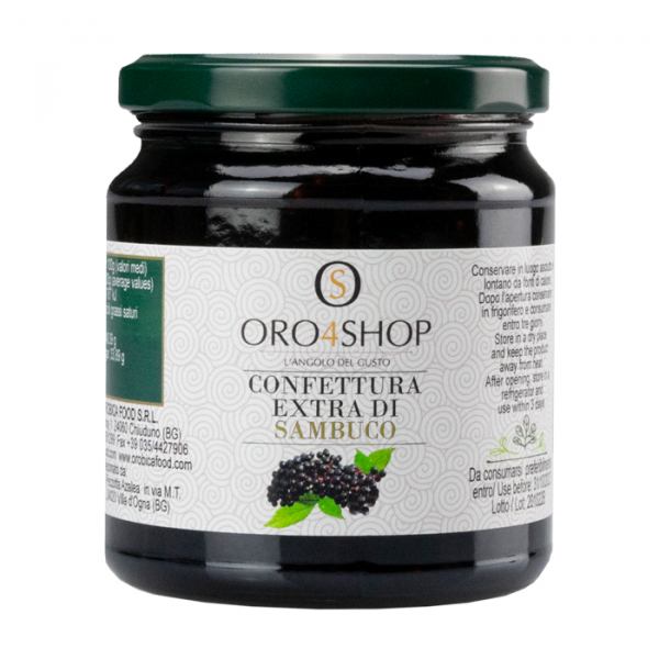 Extra elderberries jam