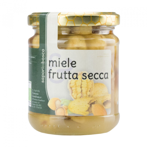 Miel y frutos secos