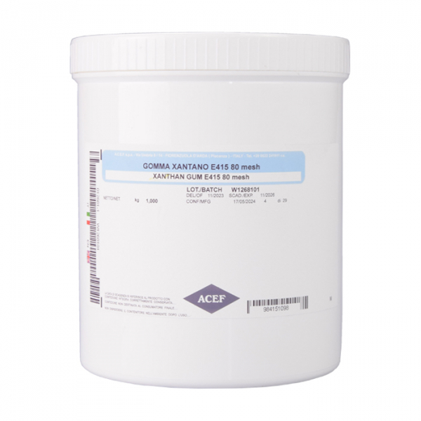 Goma de xantano en polvo