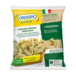 Frozen clove artichokes