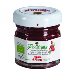 Strawberry and wild strawberry jam bio single dose