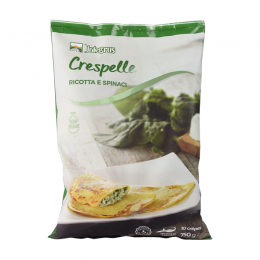 Crespelle de ricotta y espinacas