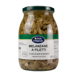 Filetes de berenjena en aceite de girasol