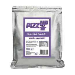 Spicchi di carciofi trifolati e sgocciolati