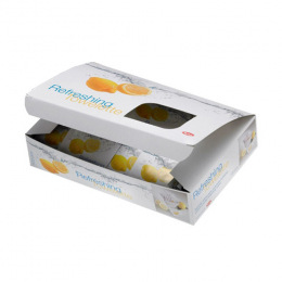 Lingettes humides au citron 100% cellulose