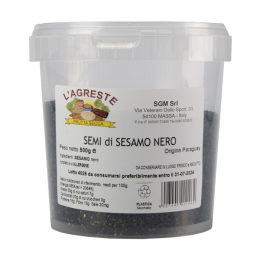 Semillas de sésamo negro