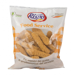 Breaded provola cheese and speck sticks